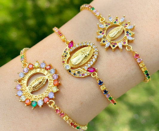 The Rainbow bracelet of the Virgin Mary